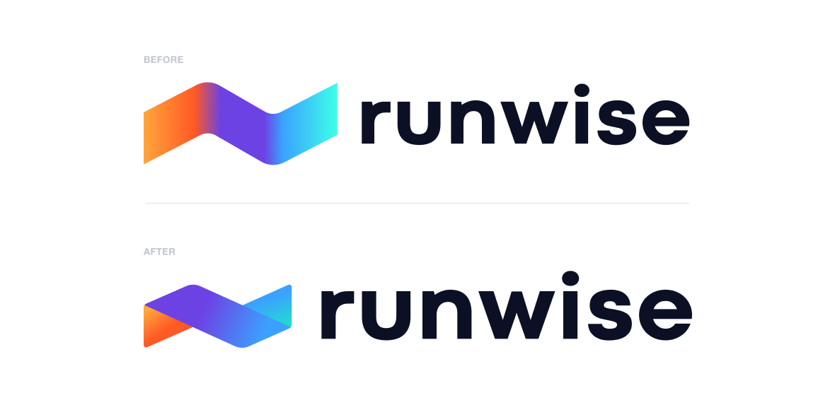 Old and new logos