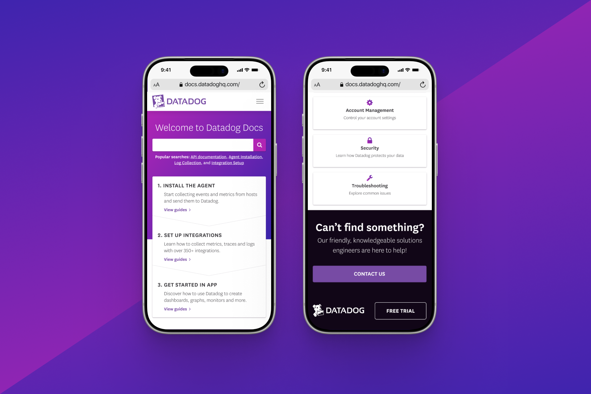Docs on mobile