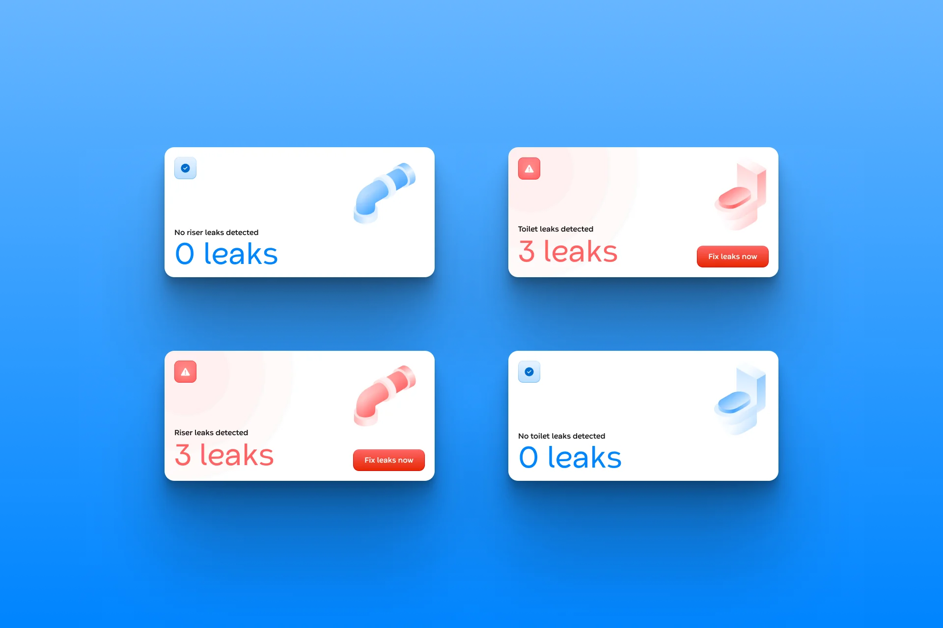 Sensor status table