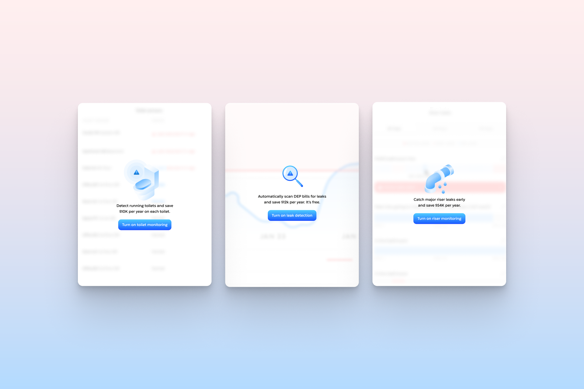 Upsell / inactive states
