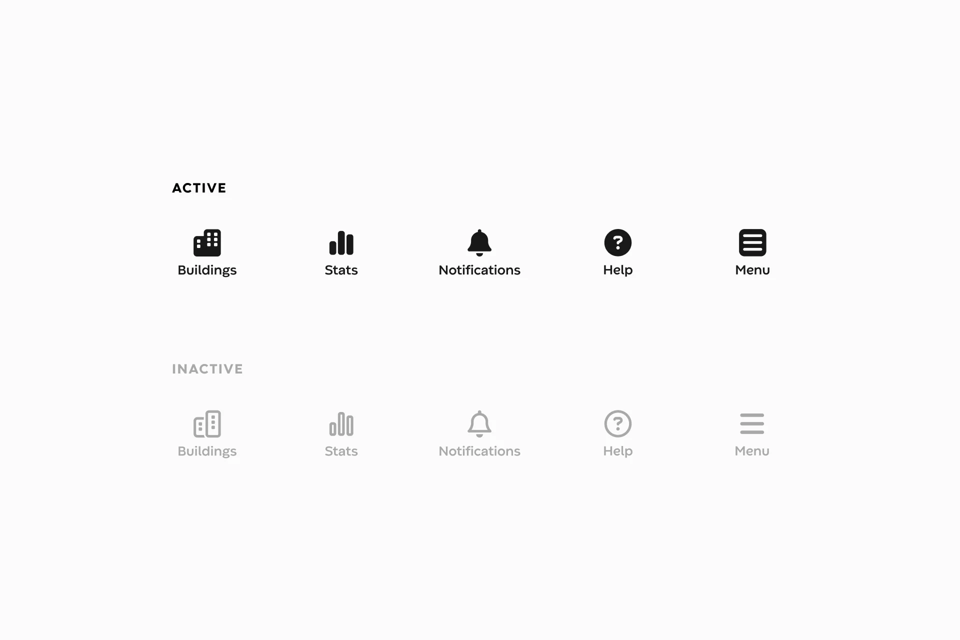 Nav micro-interactions