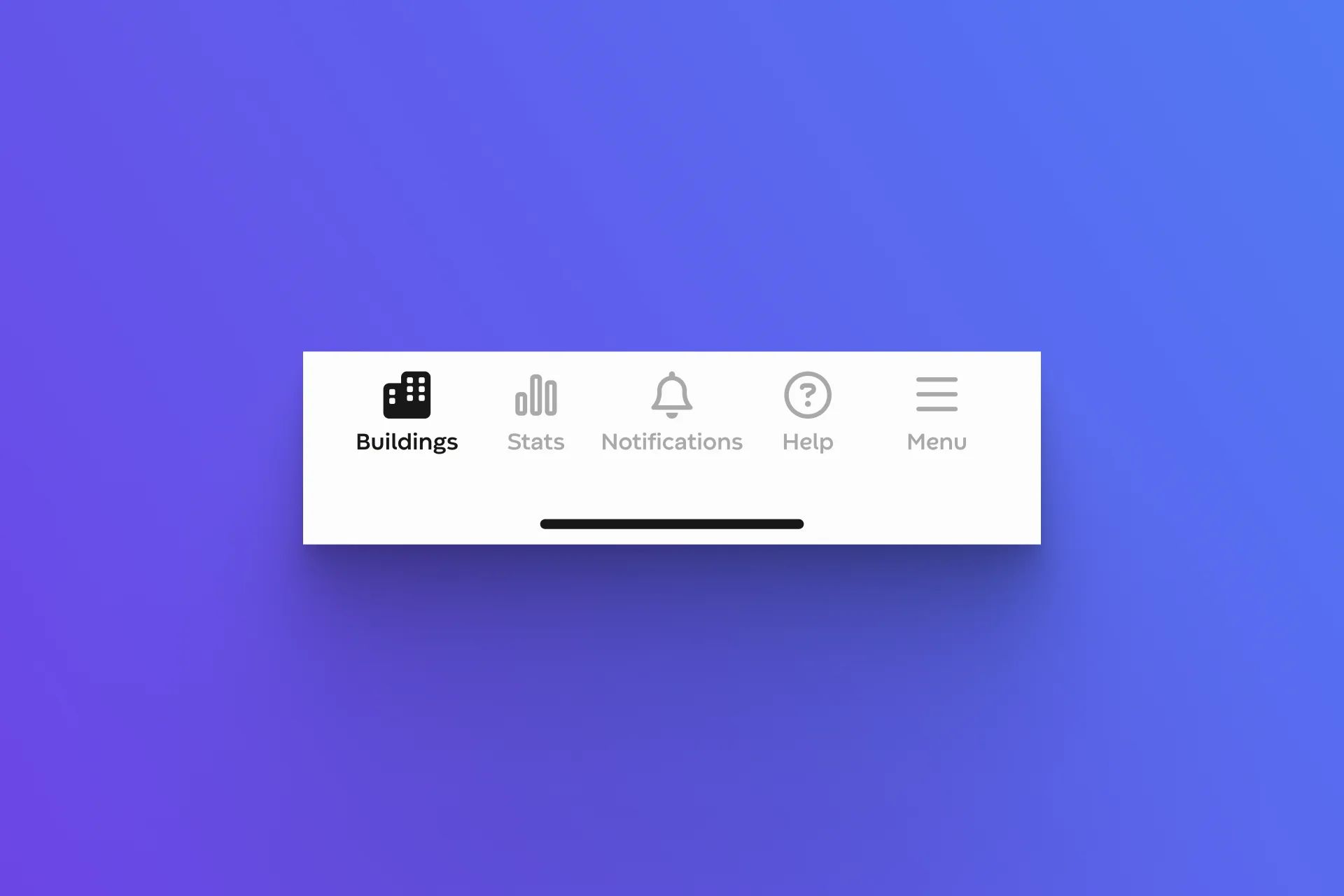 Navigation bar
