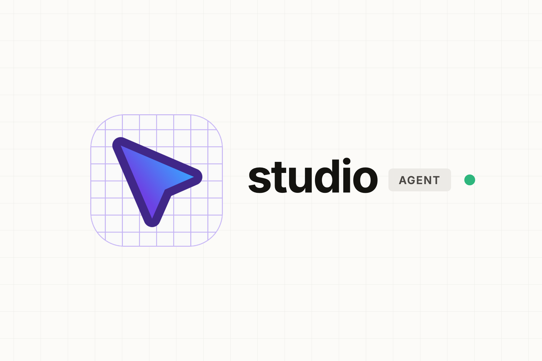 Studio workflow: request, draft in brand, designer review, delivered